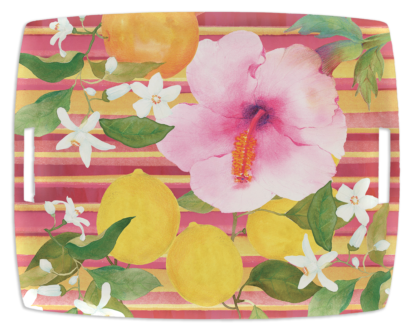 Tray «Ibiscus», 100% Made in Italy - The Napking