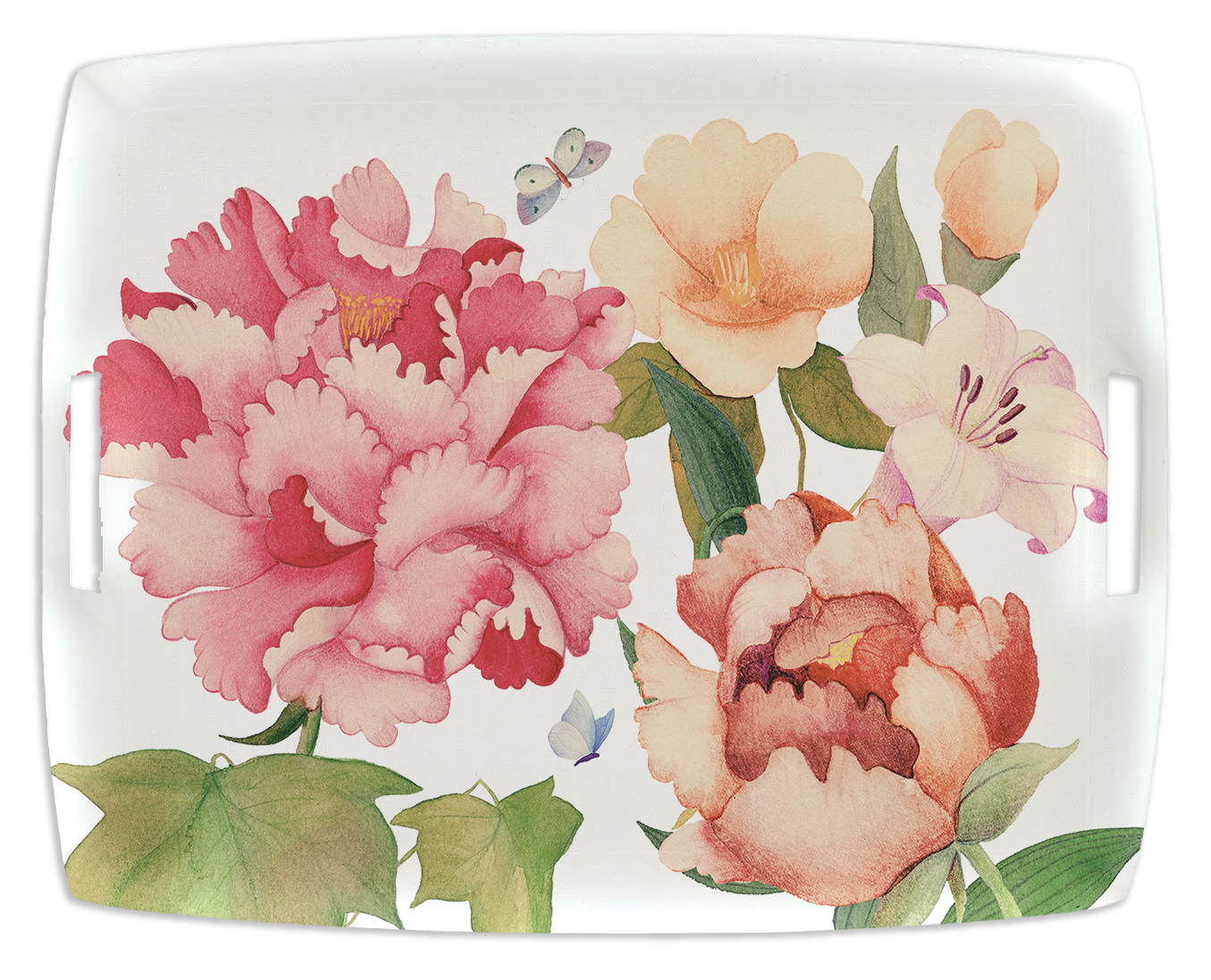 Tray «Peony», 100% Made in Italy