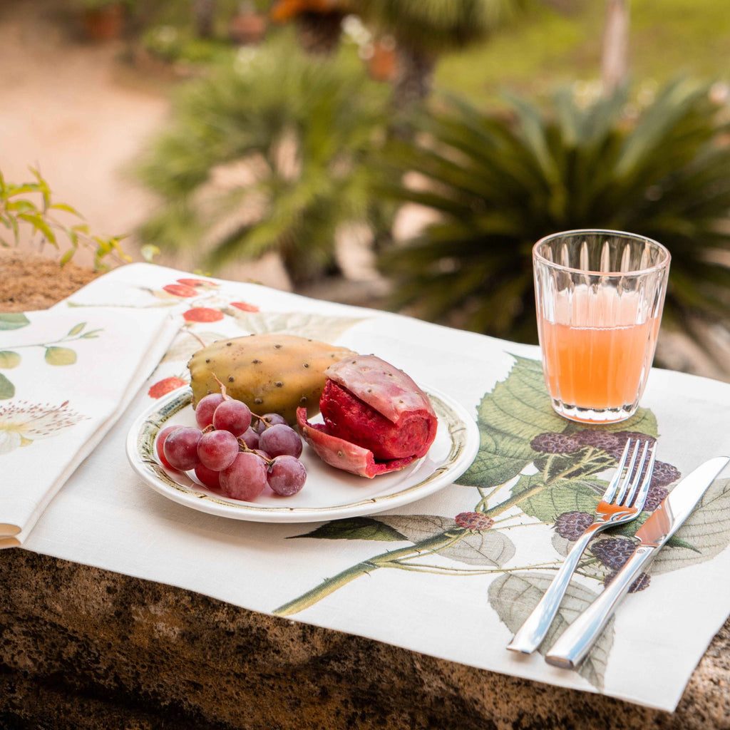 Set of 4 Placemats «Montedoro» Linen 100% Made in Italy