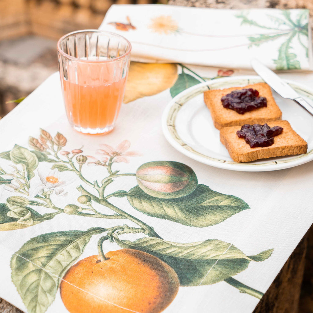 Set of 4 Placemats «Montedoro» Linen 100% Made in Italy