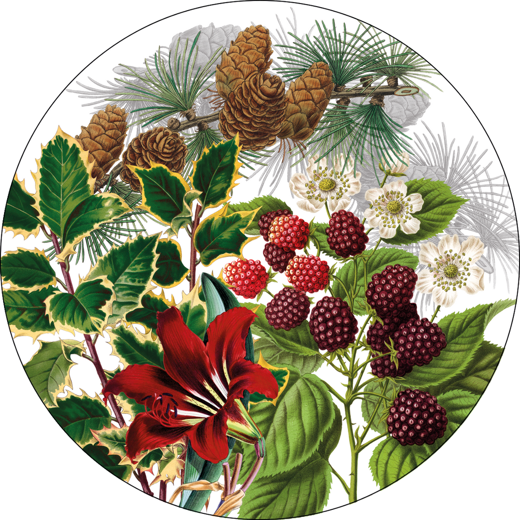 Set of 2 coasters «Natalia» wood cork – 100% Made in Italy