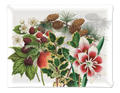 Natalia printed linen and acrylic serving tray