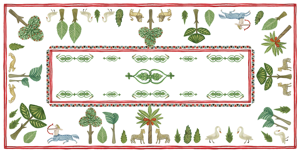 I Normanni tablecloth linen