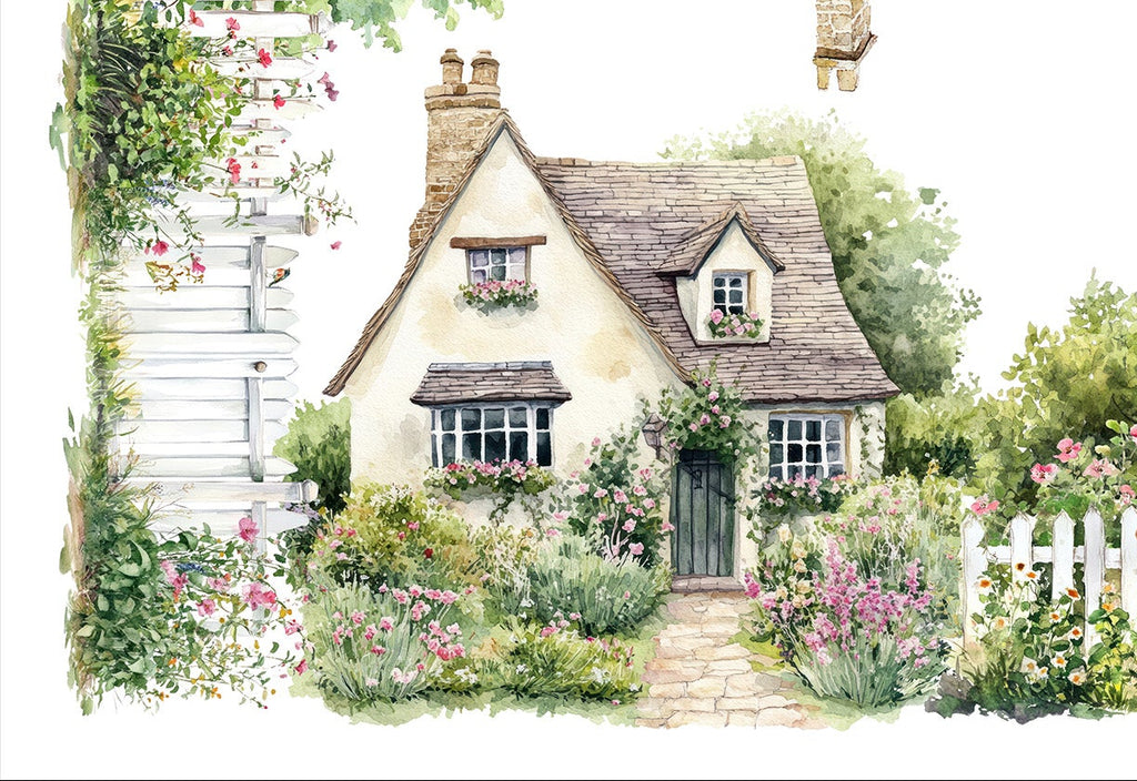 Premium Linen Tablecloth Nunny Cottage