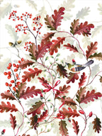 Kitchen Towels «Oak», Premium Quality Linen 100% Made in Italy The Napking