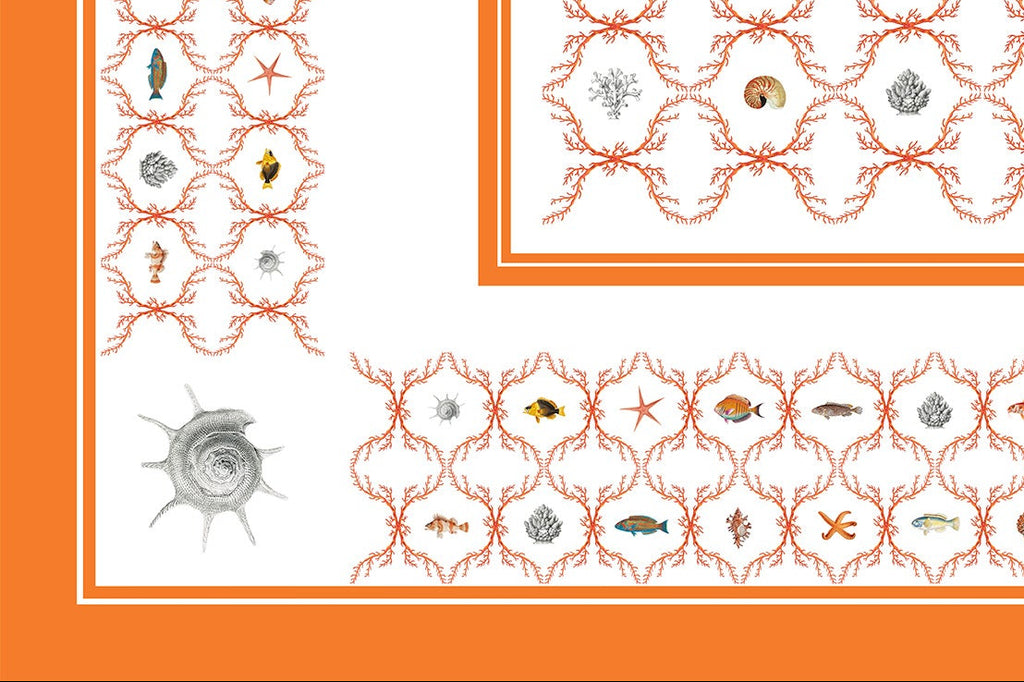 Premium Linen Tablecloth Oceania