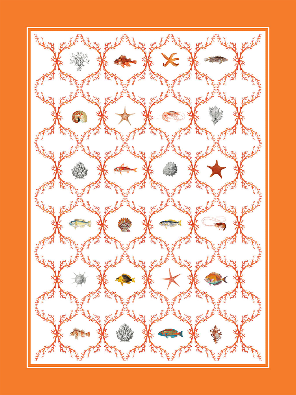 Kitchen Towels Oceania, Premium Quality Linen