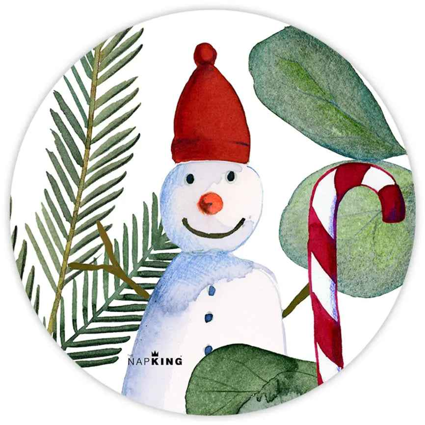 Set of 2 coasters Olof wood and cork - 100% Made in Italy