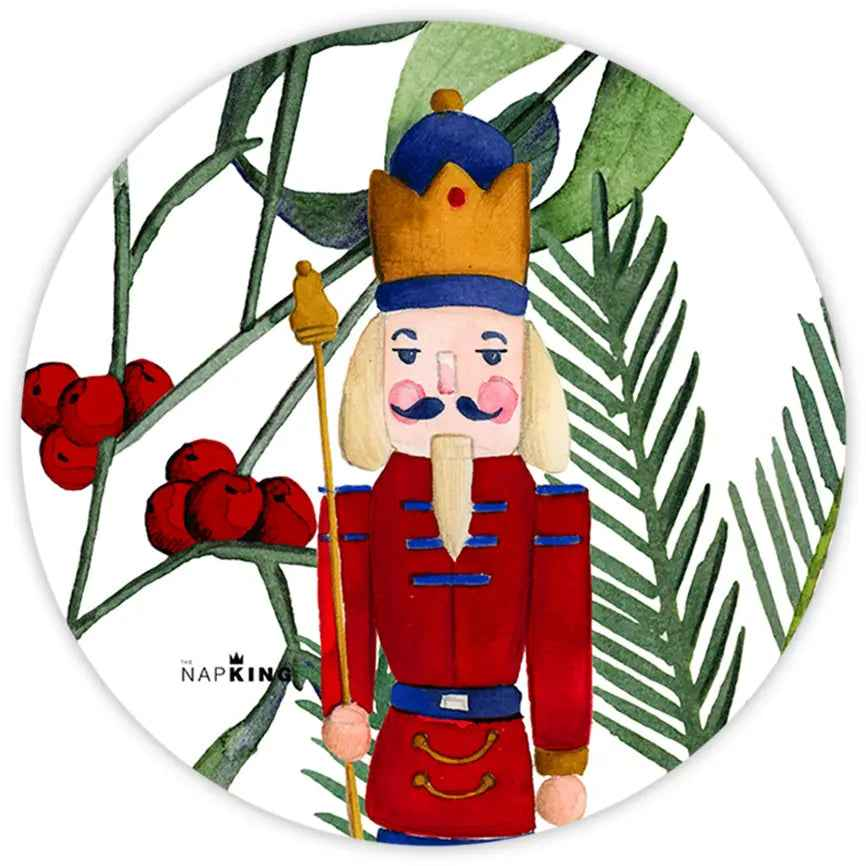 Set of 2 coasters Olof wood and cork - 100% Made in Italy - The Napking