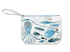 Cotton Pochette «Oltremare», 100% Made in Italy - The Napking