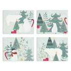 Set 4 Placemats Orsi Cotton Satin 100% Made in Italy