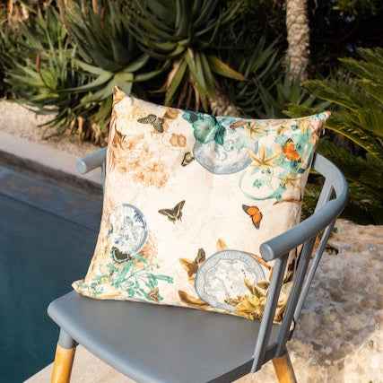 Cushion «Piatti», 100% Made in Italy