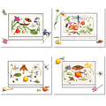 Set of 4 Placemats «Anselmus» 100% Made in Italy