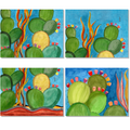 Set of 4 Placemats «De Simone» Linen 100% Made in Italy