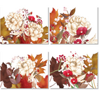 Set of 4 Placemats «Maple» Linen 100% Made in Italy