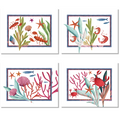 Set of 4 Placemats «Marzamemi» 100% Made in Italy