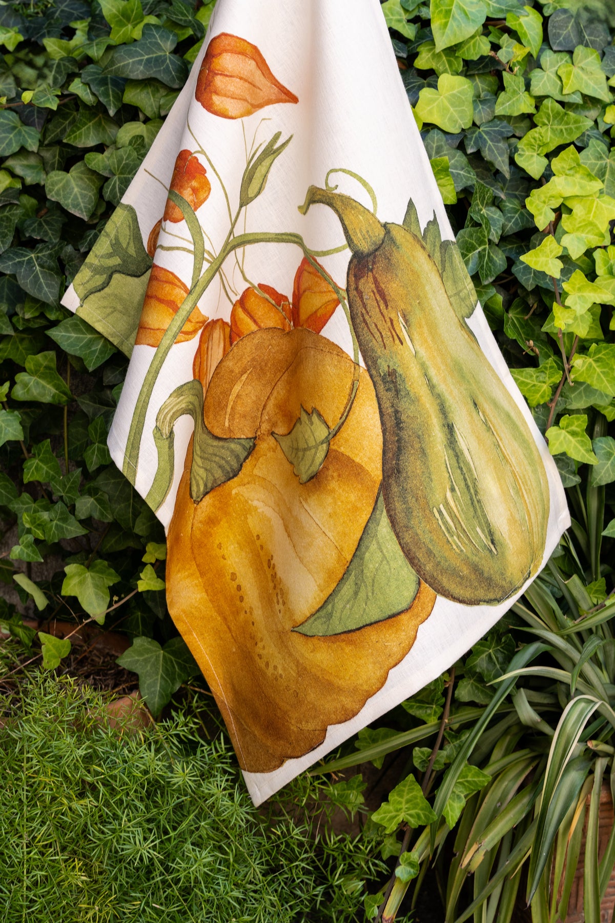 Kitchen Towels Potirons 100% Made in Italy The Napking