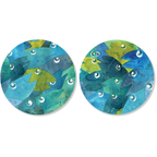 Set of 2 coasters Paranza wood cork