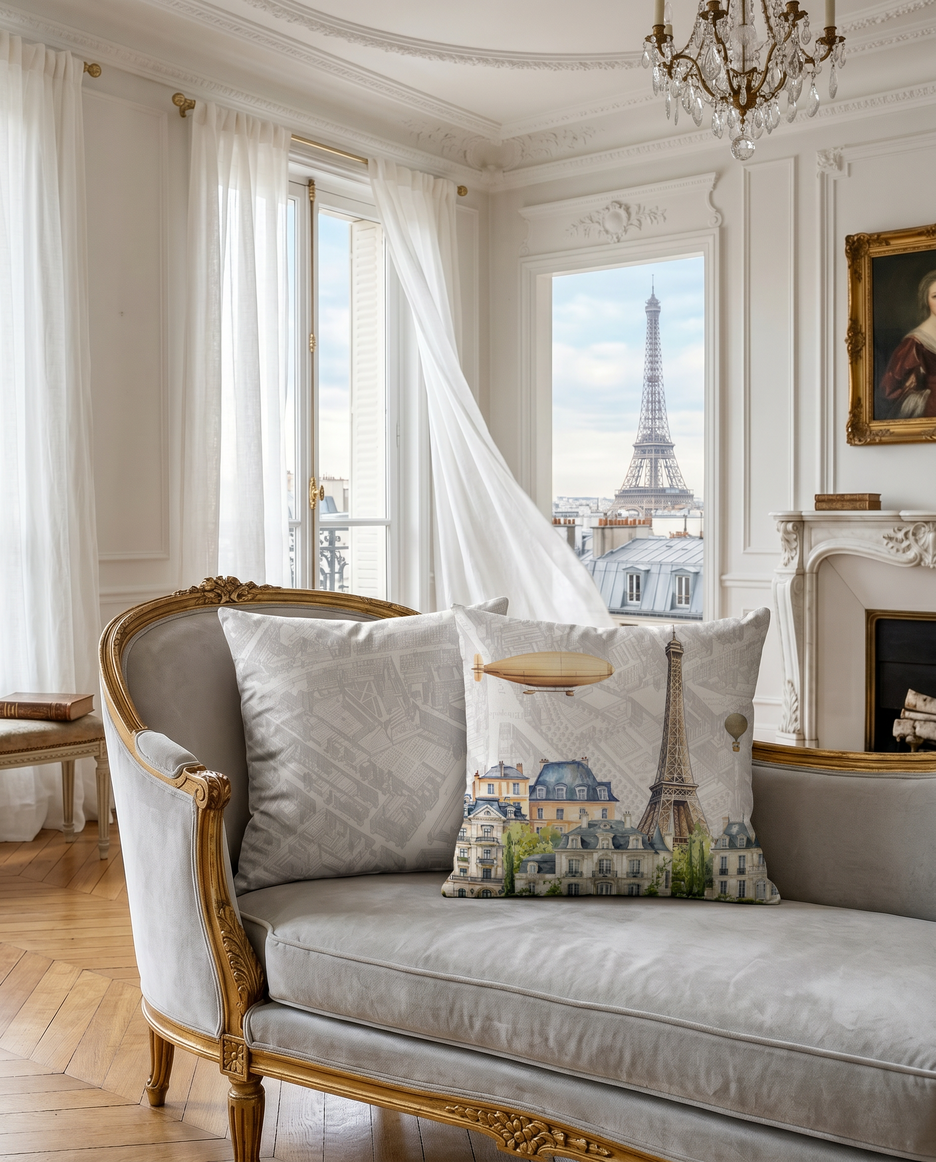 Paris Cushion Velvet