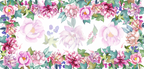Cotton Satin Tablecloths Peonia 100% Made in Italy