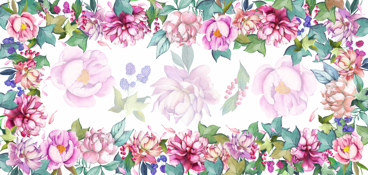 Cotton Satin Tablecloths Peonia 100% Made in Italy