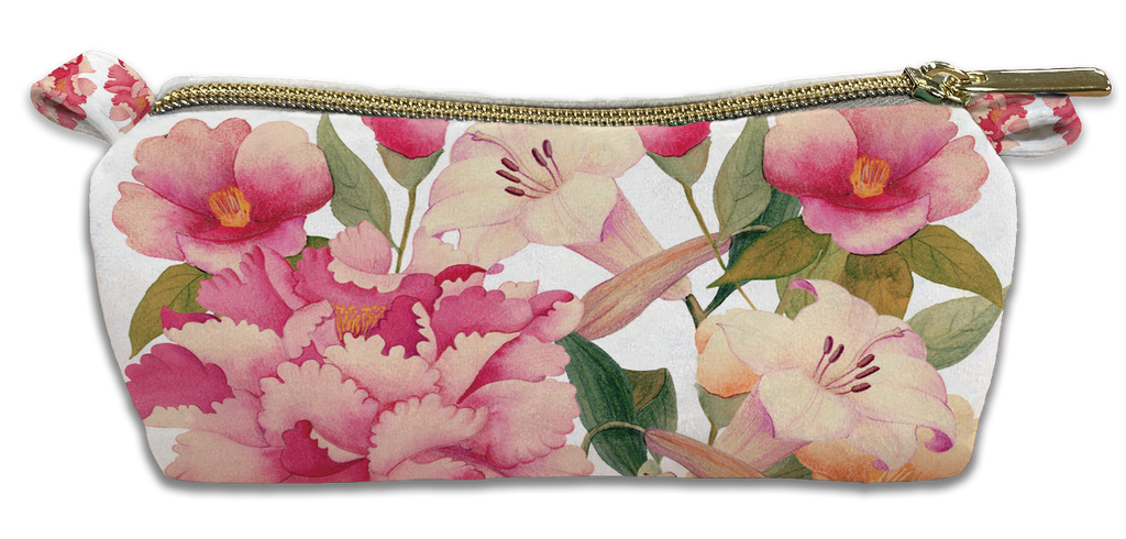 Velvet Case «Peony»,100% Made in Italy