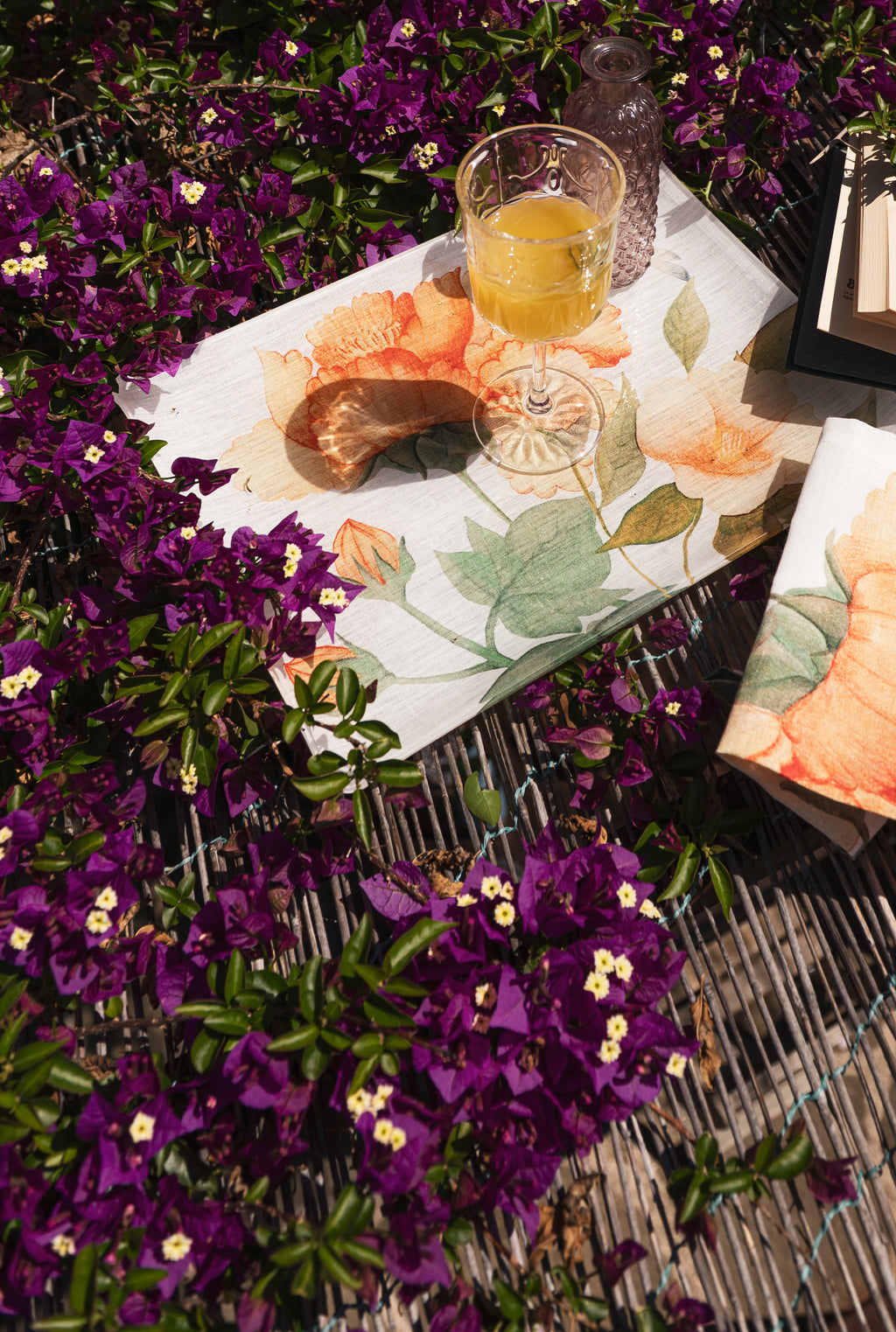 Tray «Peony», 100% Made in Italy