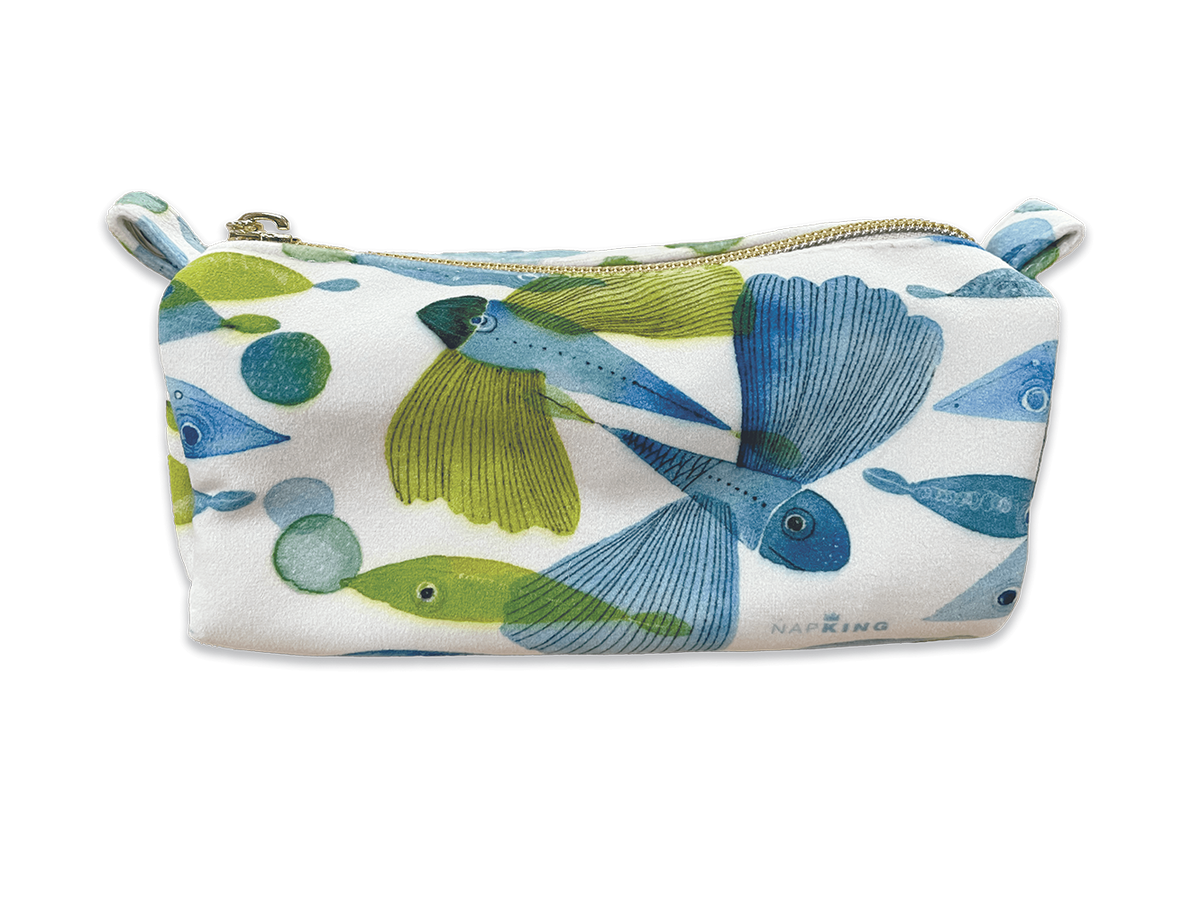 Velvet Case «Pesci Volanti», 100% Made in Italy