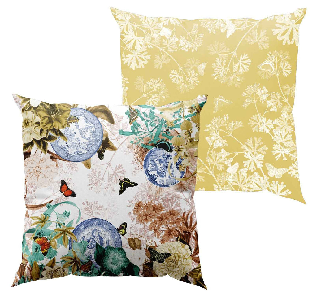 Cushion «Piatti», 100% Made in Italy