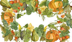 Linen Tablecloth Potirons 100% Made in Italy