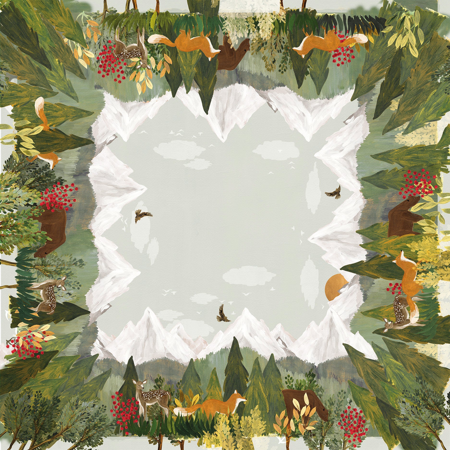 Linen Tablecloth «Reinard», 100% Made in Italy