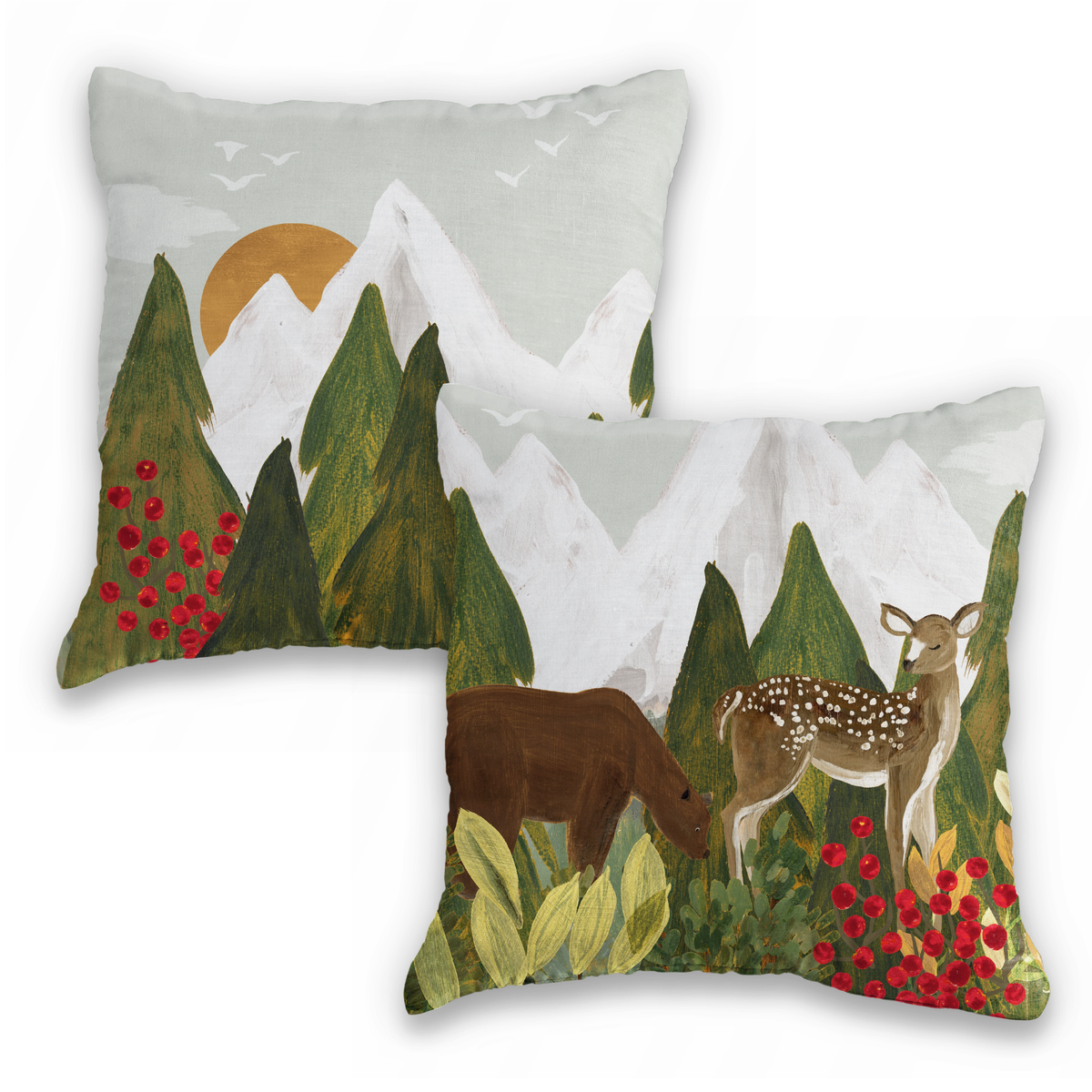 Coussin Reinard en velours