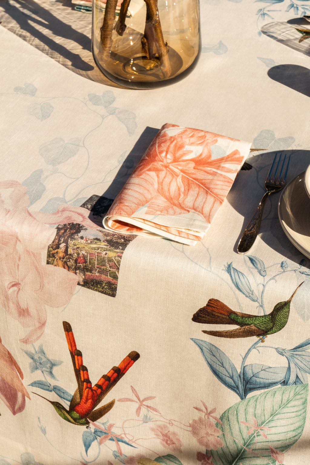 Set of 4 Napkins Sanremo 100% Made in Italy