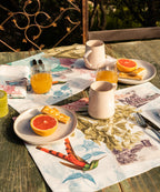 Set of 4 Placemats «Sanremo» Linen 100% Made in Italy - The Napking
