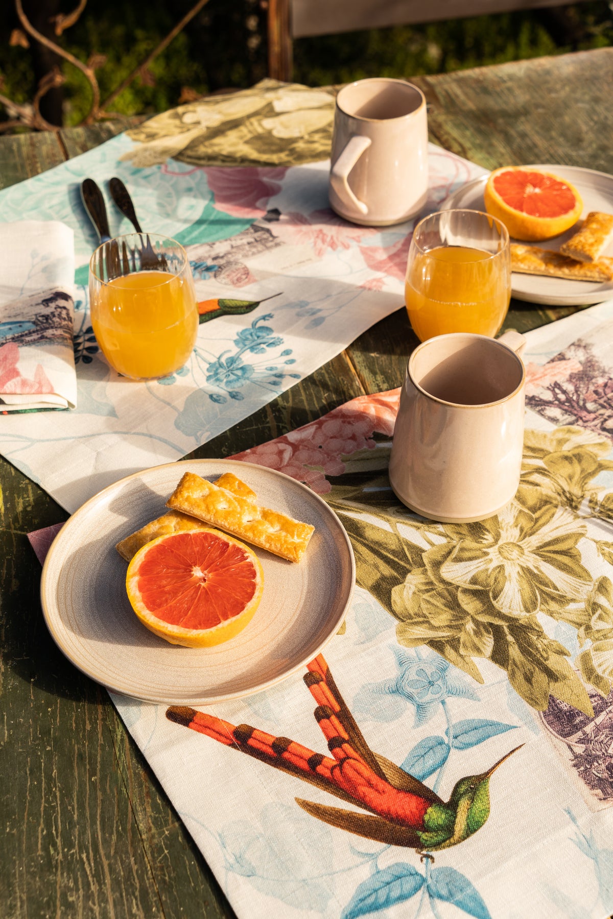 Set of 4 Placemats «Sanremo» Linen 100% Made in Italy - The Napking