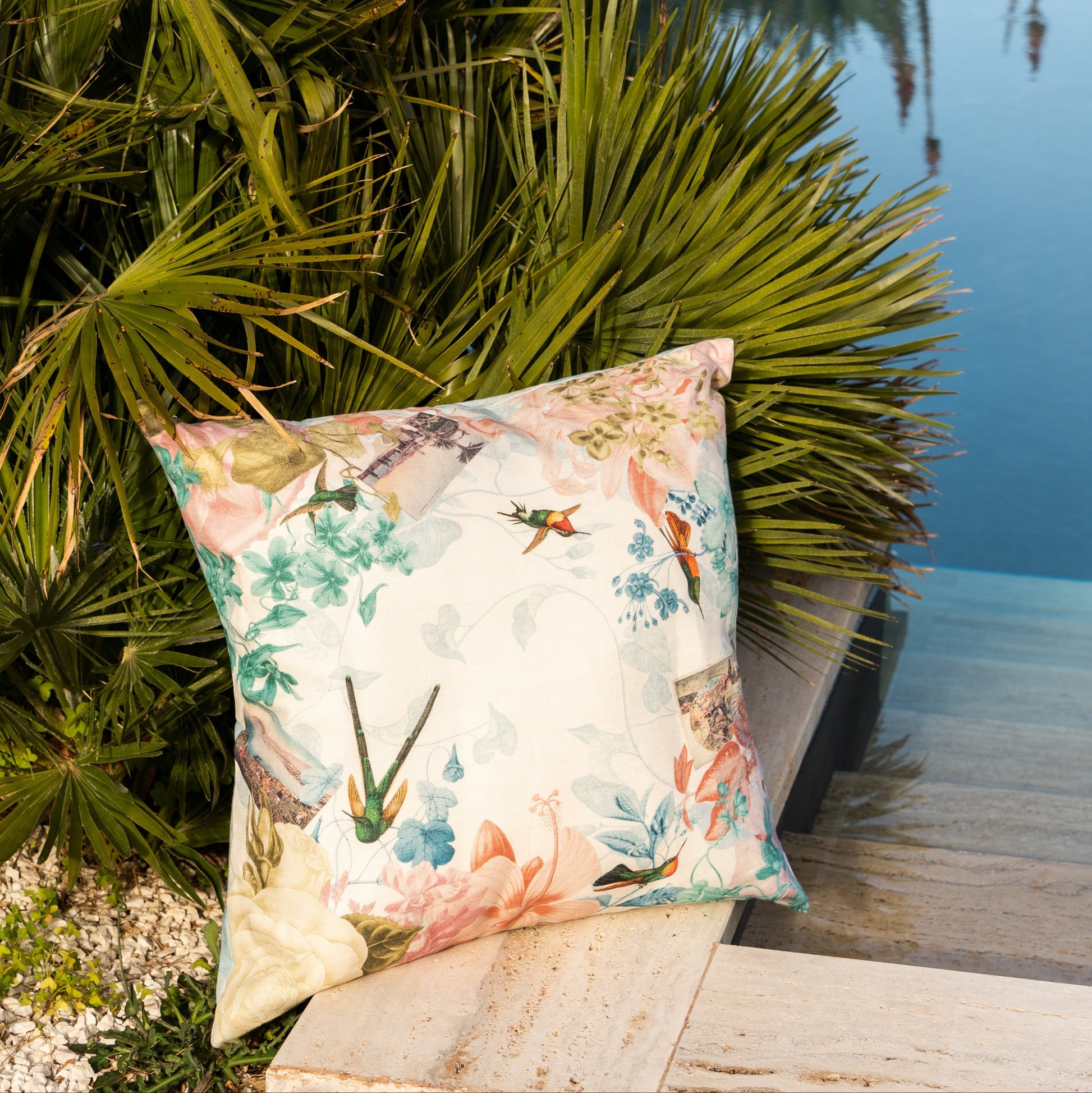 Linen Cushion Sanremo, 100% Made in Italy