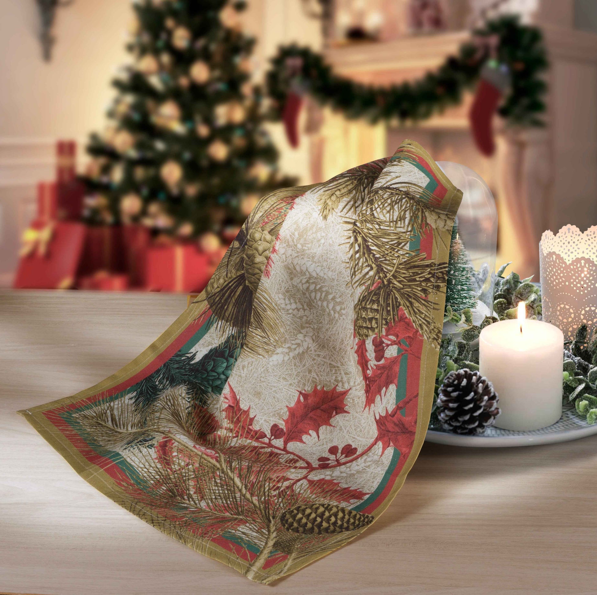 Kitchen Towels «Schiaccianoci», 100% Made in Italy