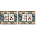 Set of 2 Placemats Set in Panama Cotton Darwin