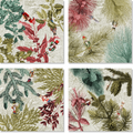 Set of 4 Napkins «Schiaccianoci» 100% Made in Italy