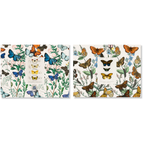 Set of 2 Placemats Set in Panama Cotton Mariposa