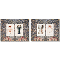Set of 2 Placemats Set in Panama Cotton Haeckel