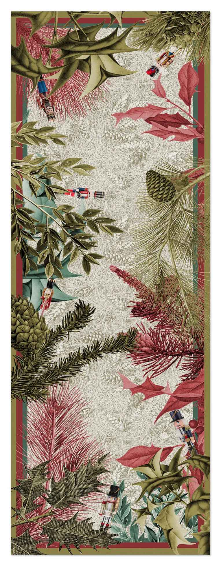 Linen Runner Schiaccianoci 100% Made in Italy