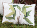 Cushion «Palmier», 100% Made in Italy - The Napking
