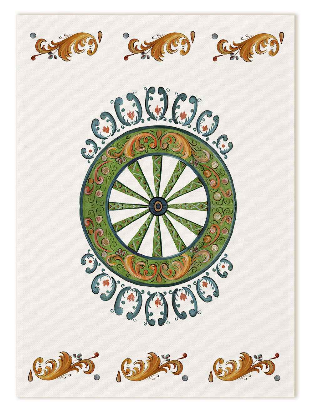 Kitchen Towels «Siciliam», 100% Made in Italy