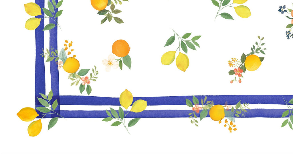 Premium Linen Tablecloth Sorrento