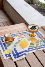 Set di 4 tovagliette Sorrento in lino di qualità premium