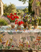 Tovaglia di lino Primavera