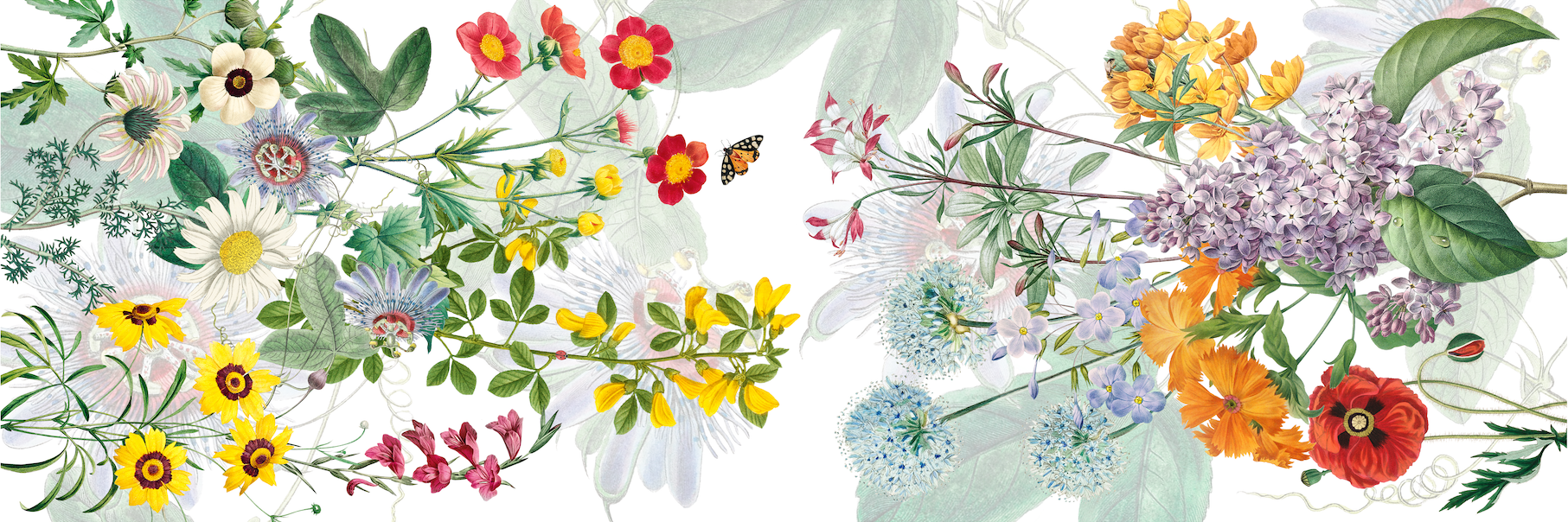 Pure Linen Runner Spring 100% Made in Italy