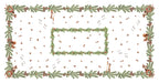 Linen Tablecloth «The Squirrel», 100% Made in Italy