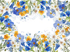 Linen Tablecloth «Alpi Flora», 100% Made in Italy